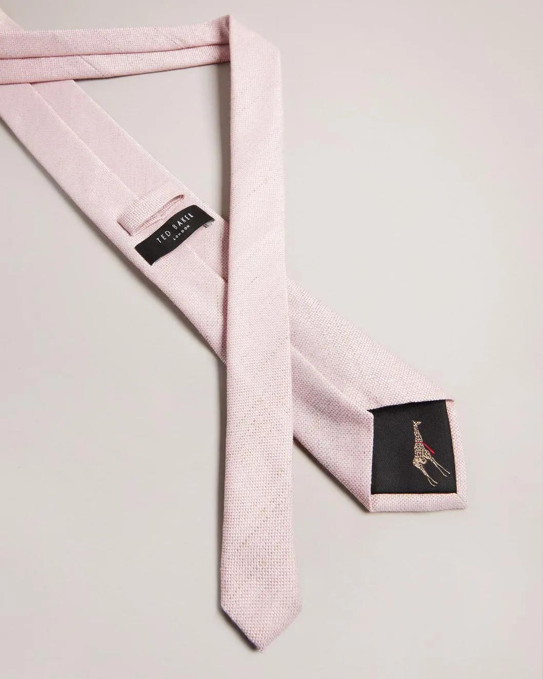 Corbata Ted Baker Lintt - Rosa Claro - Hombre